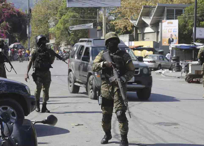 Foto: operaciones antipandillas en Haití/Cortesía