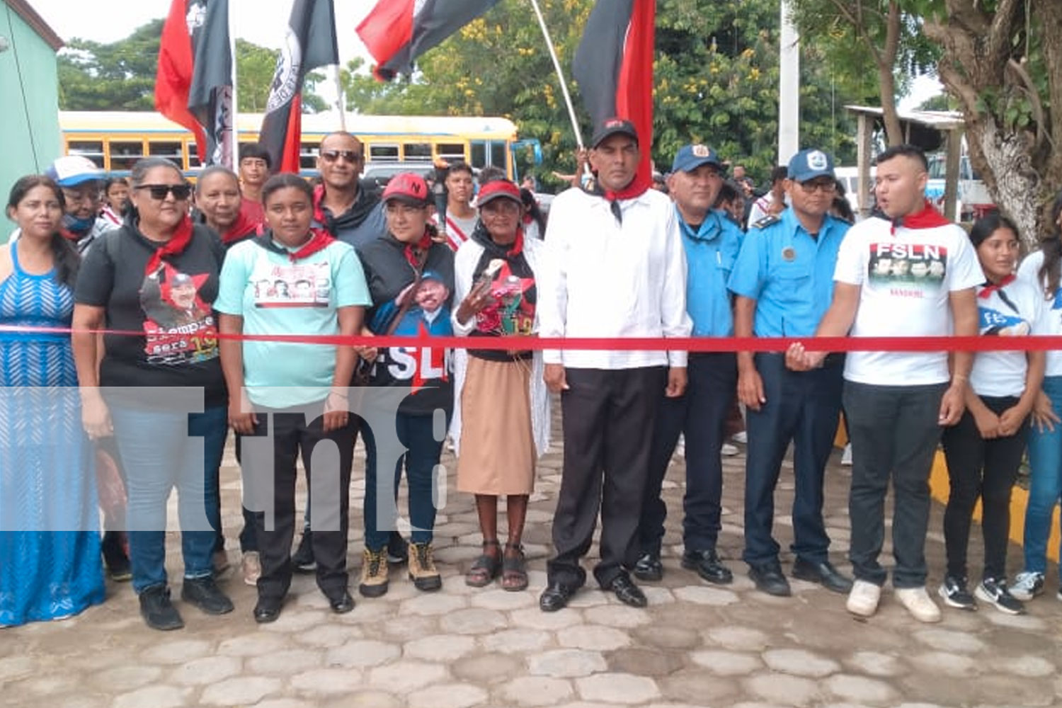 Foto: Nandaime rinde homenaje a sus héroes /TN8