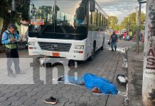 Foto: Motorizado pierde la vida tras brutal atropello en San Luis, Managua/ TN8