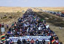 Foto: Protestas en Bolivia /cortesía