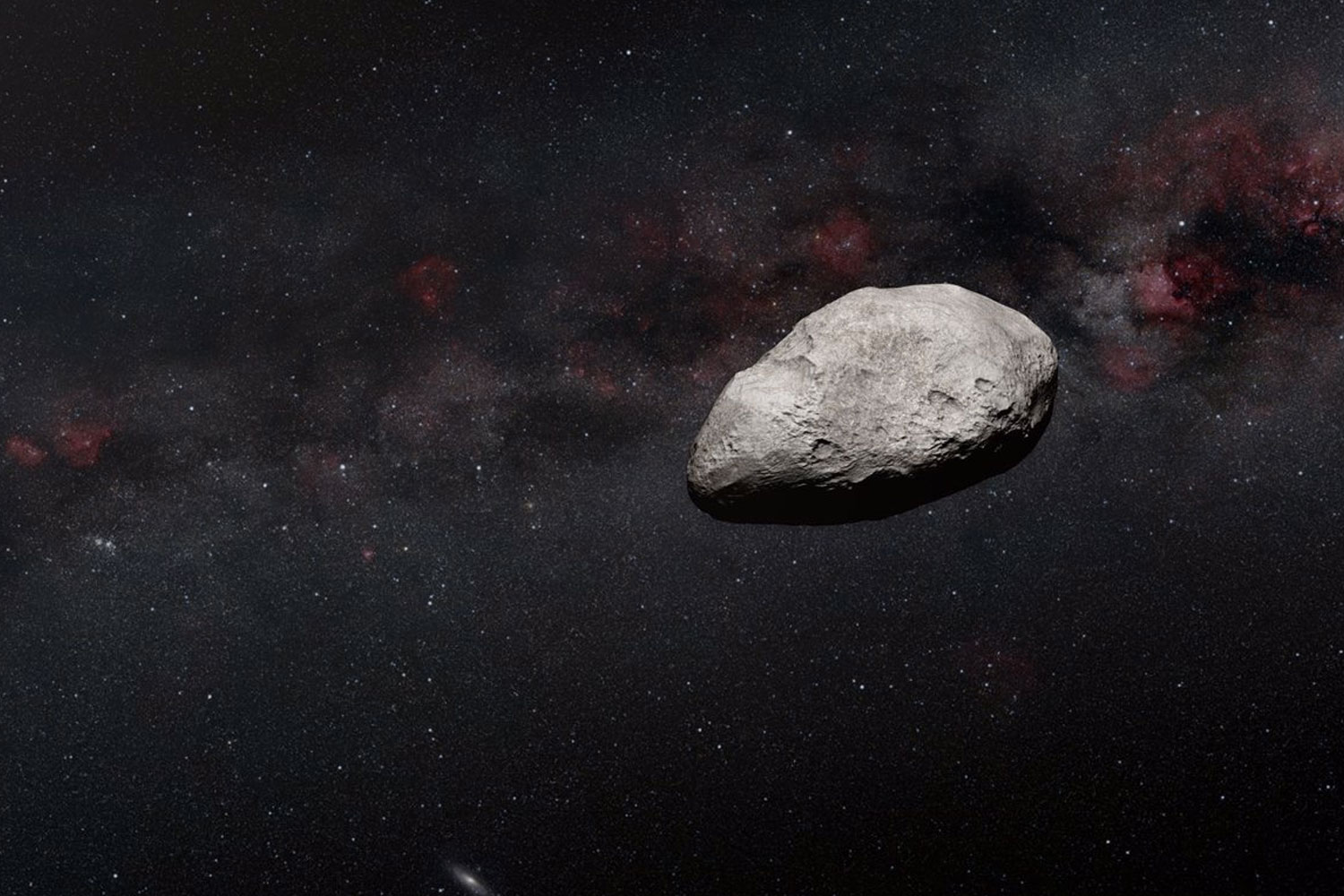 Foto: Investigadores del Instituto de Astrofísica de Canarias (IAC) ha detectado un asteroide/Cortesía