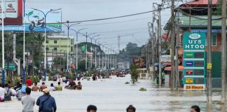 Foto: Tifón Yagi devasta Myanmar /cortesía