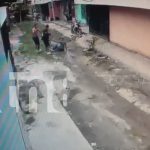 Foto: Cámara de seguridad capta intento de asesinato con machete en Estelí/TN8