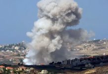 Foto: Ataques israelíes en el sur del Líbano/Cortesía