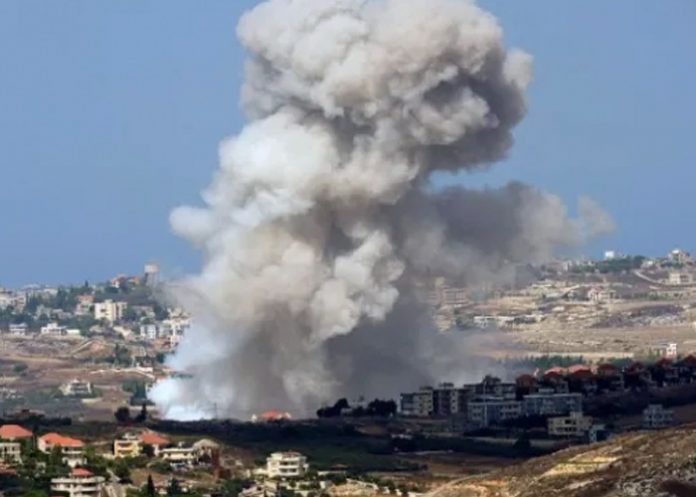 Foto: Ataques israelíes en el sur del Líbano/Cortesía