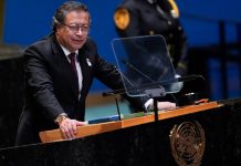 Foto: Gustavo Petro en la ONU /cortesía