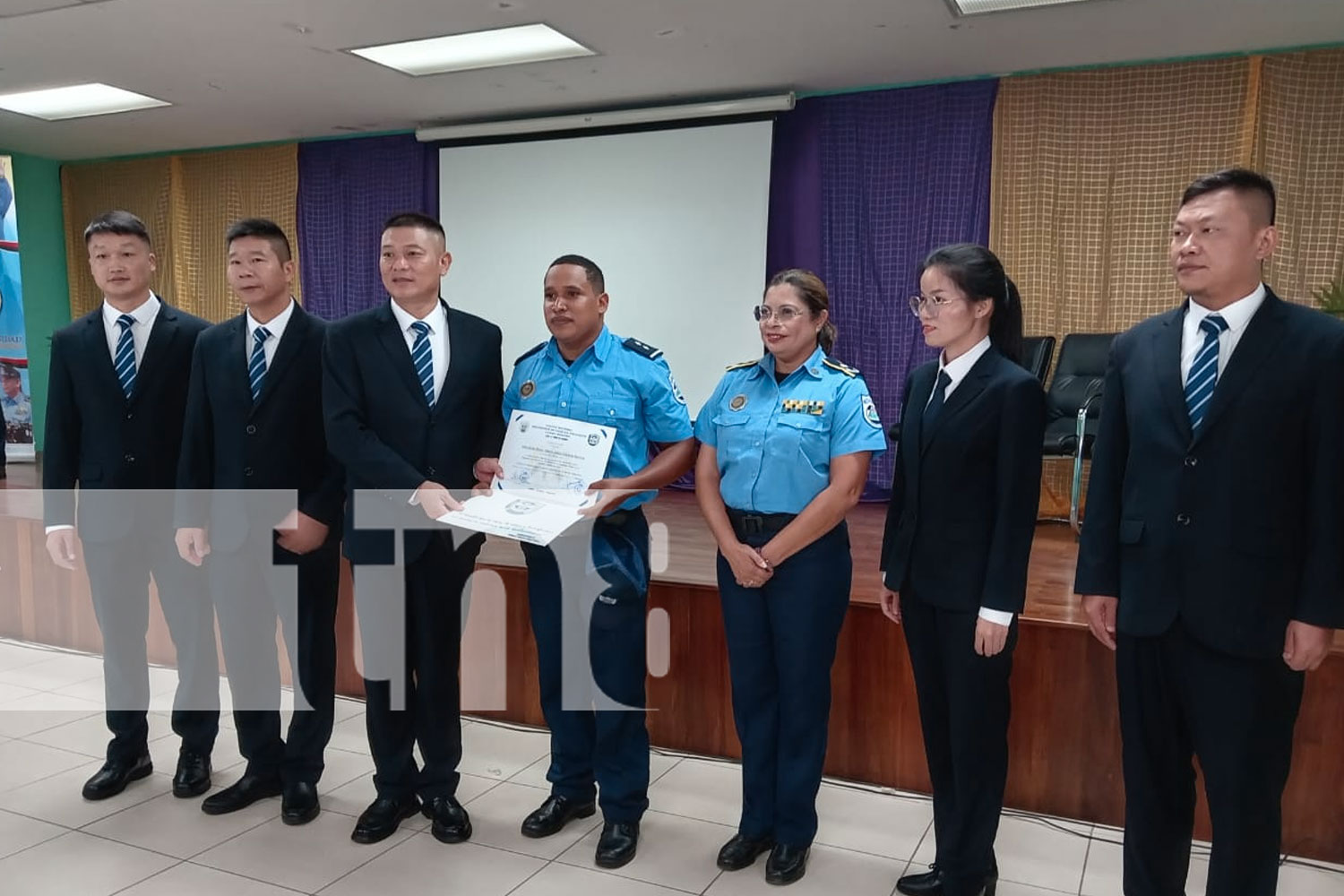 Foto: Clausuran cursos de capacitación policial impartidos por China a agentes nicaragüenses/TN8