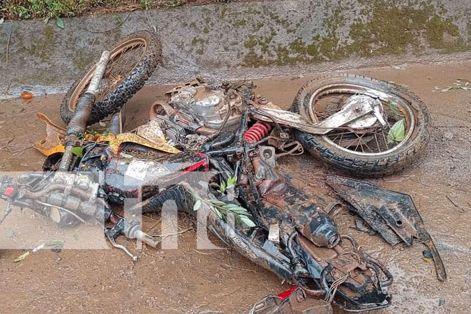 Foto: Desperfecto en camión provoca accidente en Santo Domingo, Chontales/TN8