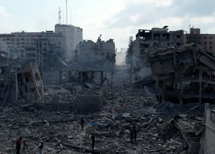 Foto: Destrucción en Gaza /cortesía 