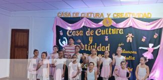 Foto: Casa de Cultura y Creatividad de Managua ofrece cursos gratuitos de danza para niños/ TN8