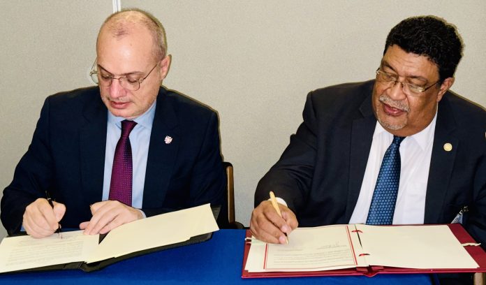 Foto: Nicaragua y Albania Firman Acuerdo de Libre Visado en la ONU