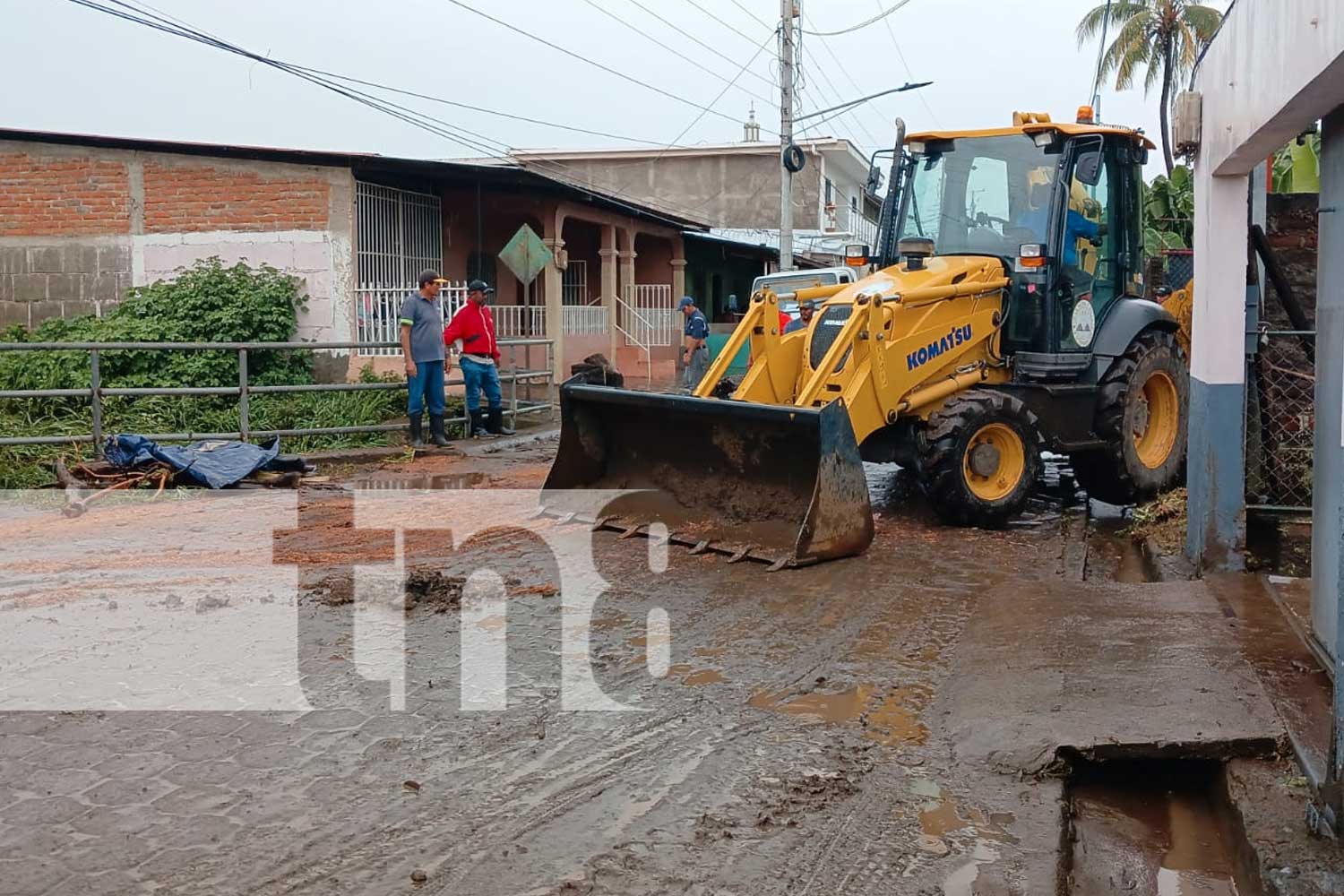 Foto: Autoridades actúan rápidamente ante incidentes de lluvias en Rivas/TN8