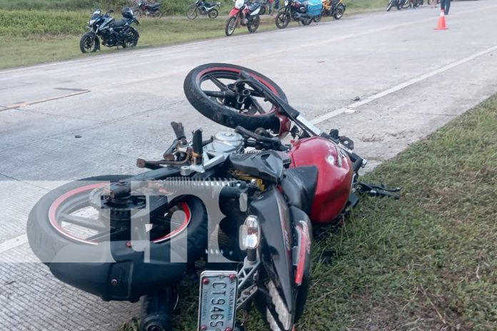 Foto: Tragedia en Kukra Hill: Motociclista pierde la vida en accidente de tránsito/TN8