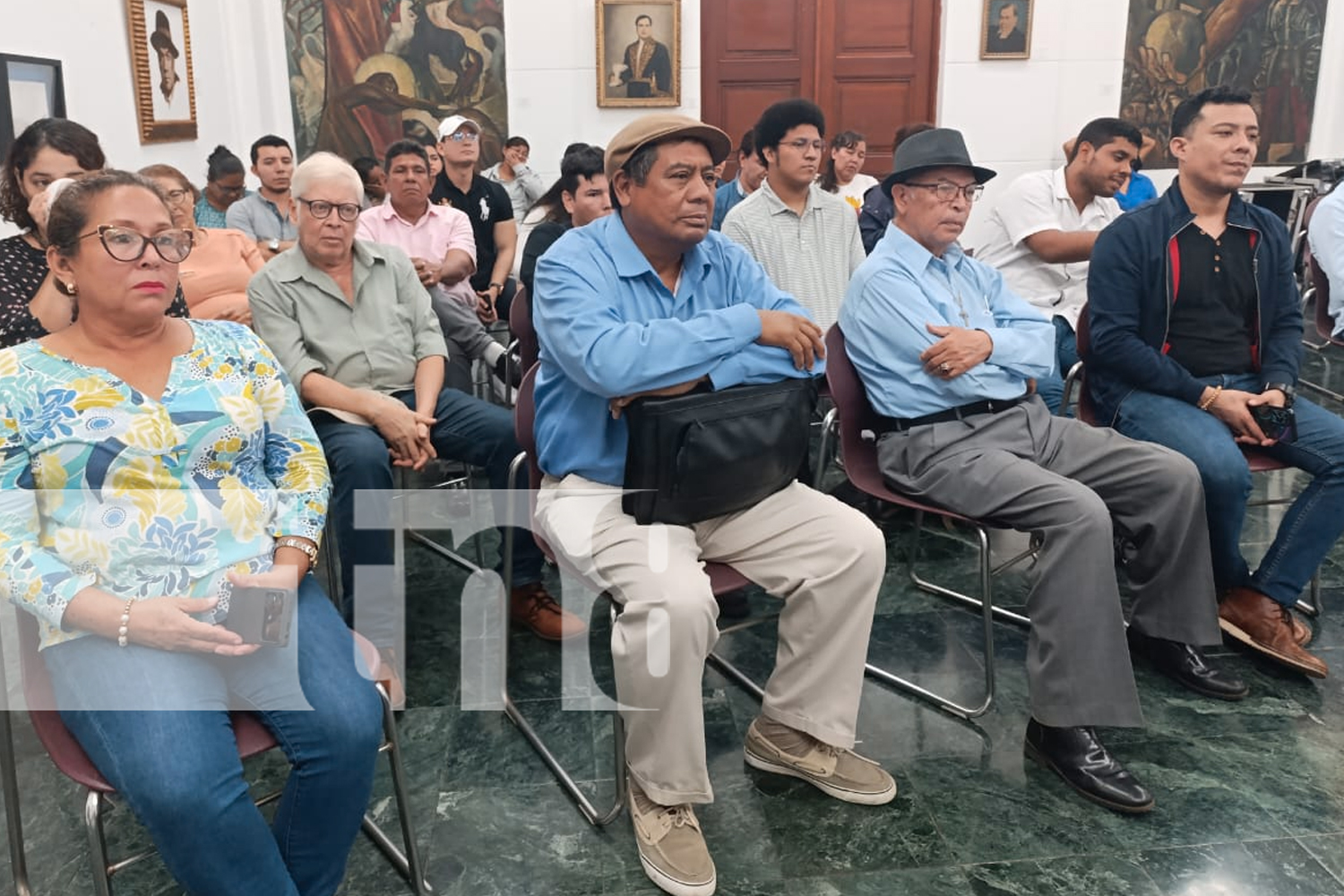 Foto: Lanzamiento del libro "Encuentros" en el salón Rubén Darío del Palacio Nacional de la Cultura/TN8