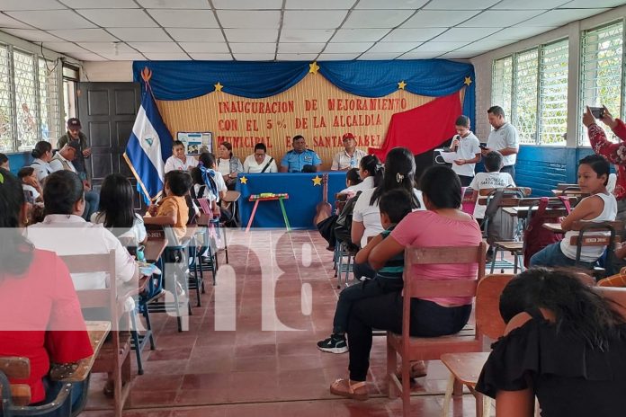 Foto: Rehabilitación de la escuelita Santa Isabel fortalece la educación en La Libertad, Chontales/TN8