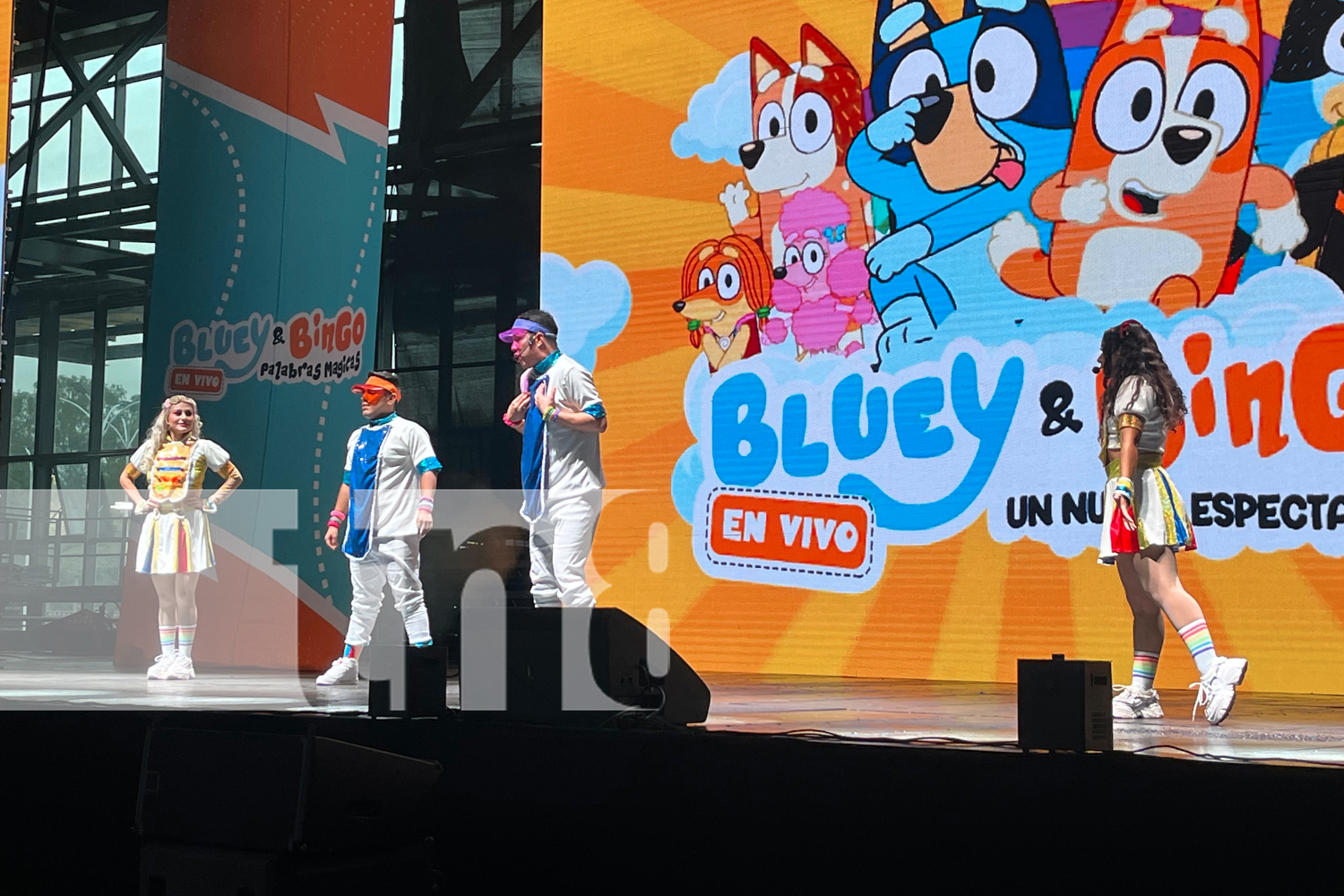 Foto: ¡Aventuras y aprendizaje! El show de Buey & Bingo ya llegó a Nicaragua/TN8