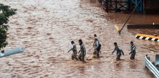 Foto: Huracán John por el sur de México/Cortesía