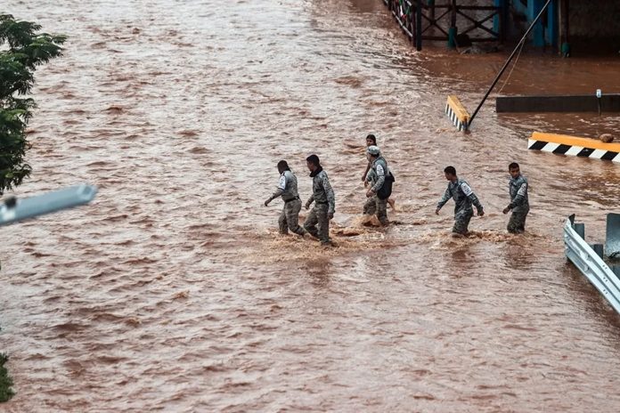 Foto: Huracán John por el sur de México/Cortesía