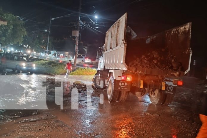 Foto: Autoridades de Matagalpa responden con eficacia ante el desborde de cauces/TN8