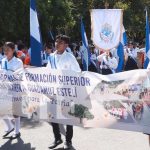 Foto: Desfile patrio en conmemoración a los 168 años de la batalla de San Jacinto y 203 años/TN8