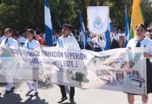 Foto: Desfile patrio en conmemoración a los 168 años de la batalla de San Jacinto y 203 años/TN8