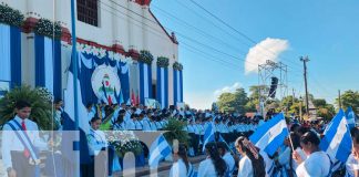 Foto: León realizó el acto de conmemoración del 168º aniversario de la heroica Batalla de San Jacinto/TN8