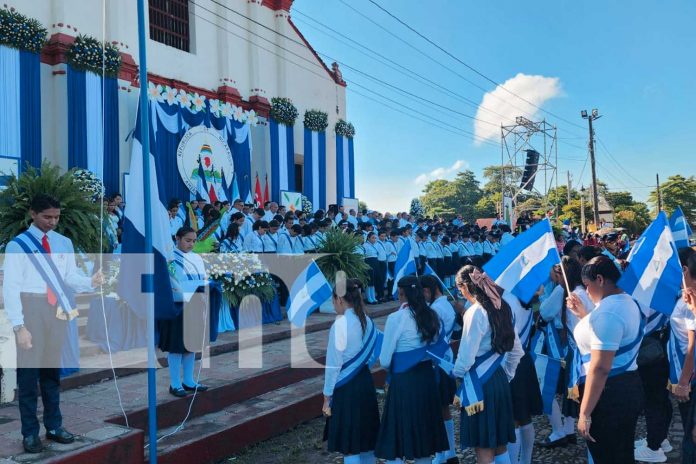 Foto: León realizó el acto de conmemoración del 168º aniversario de la heroica Batalla de San Jacinto/TN8