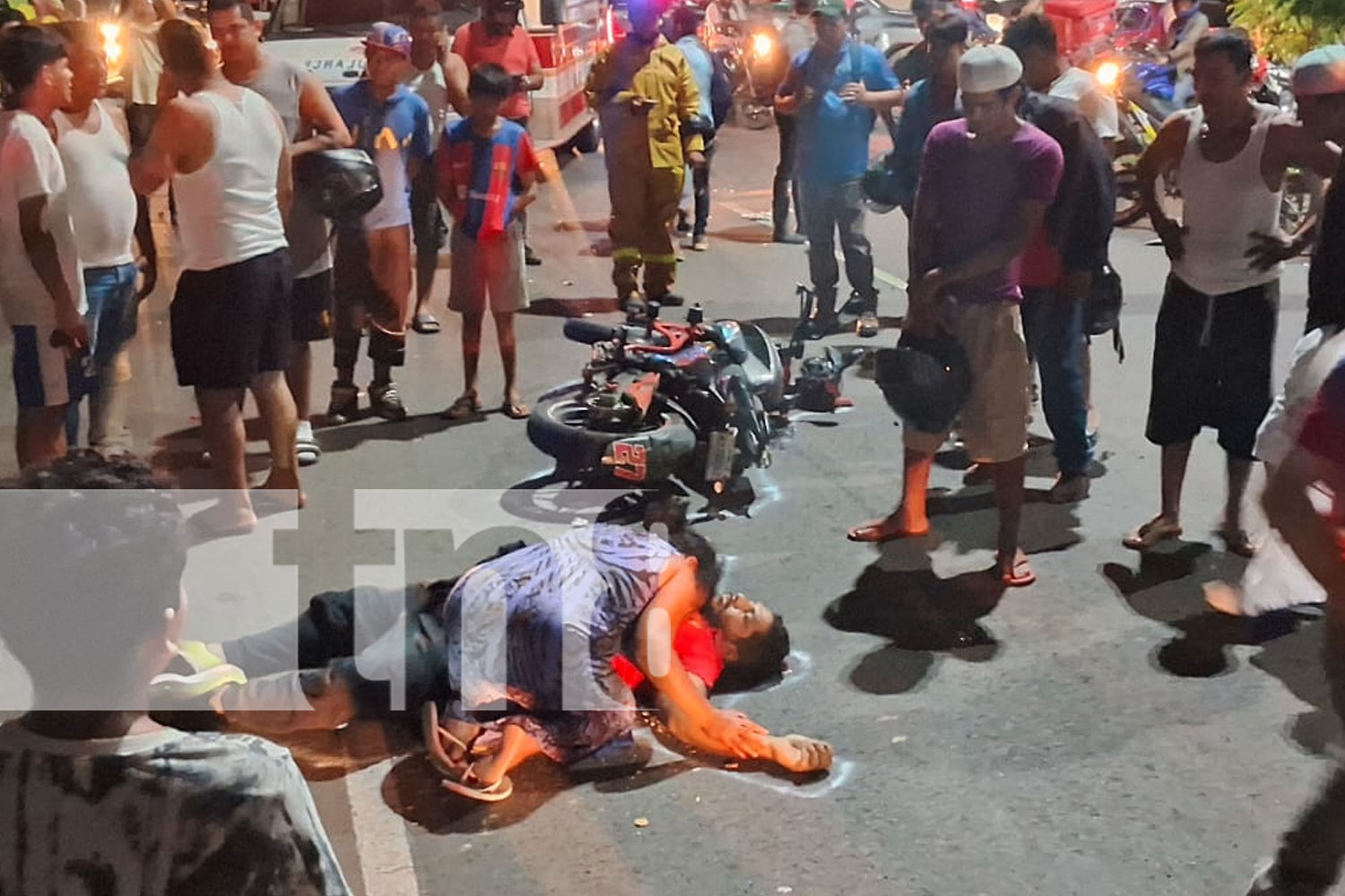 Foto: Motociclista fallece tras colisión con camioneta en Managua/TN8