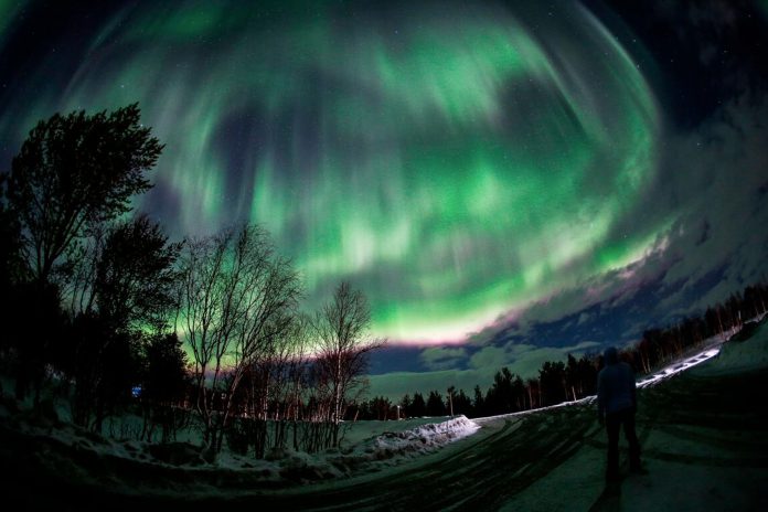 Foto: Auroras boreales brillan en los cielos de Rusia /Cortesía