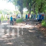 Foto: Caponero y motociclista, envueltos en un accidente ocurrido en Ometepe/TN8