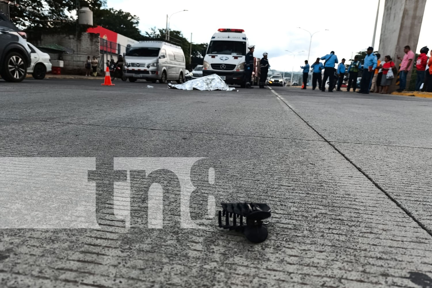 Foto: Mujer de 66 años pierde la vida al ser arrollada por una rastra en Las Piedrecitas, Managua/TN8