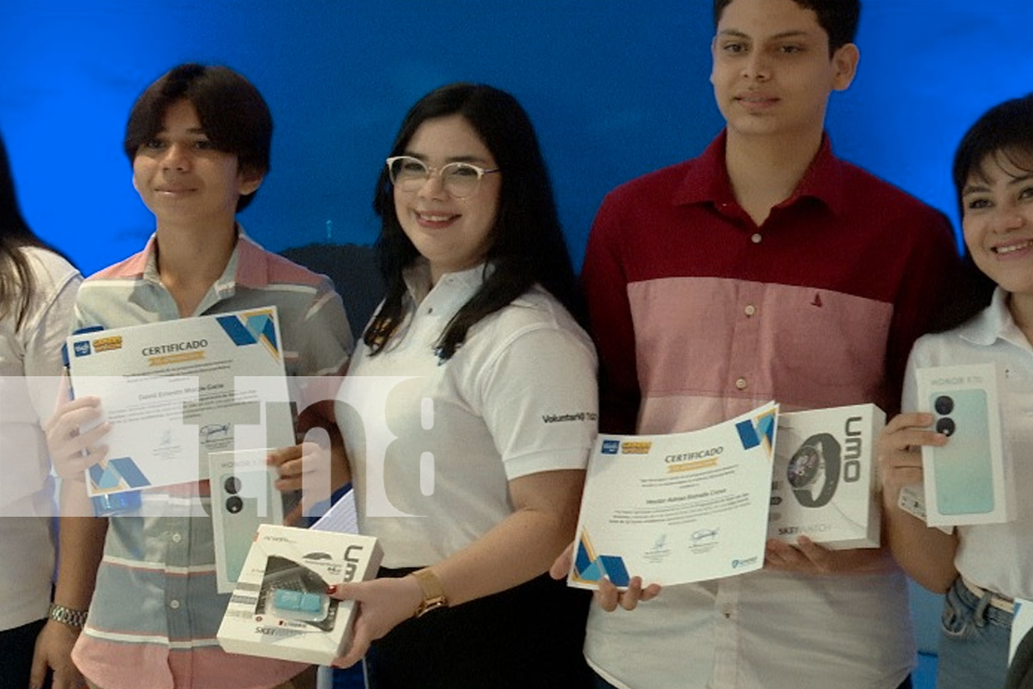 Foto: Tigo Nicaragua premia a jóvenes innovadores /TN8