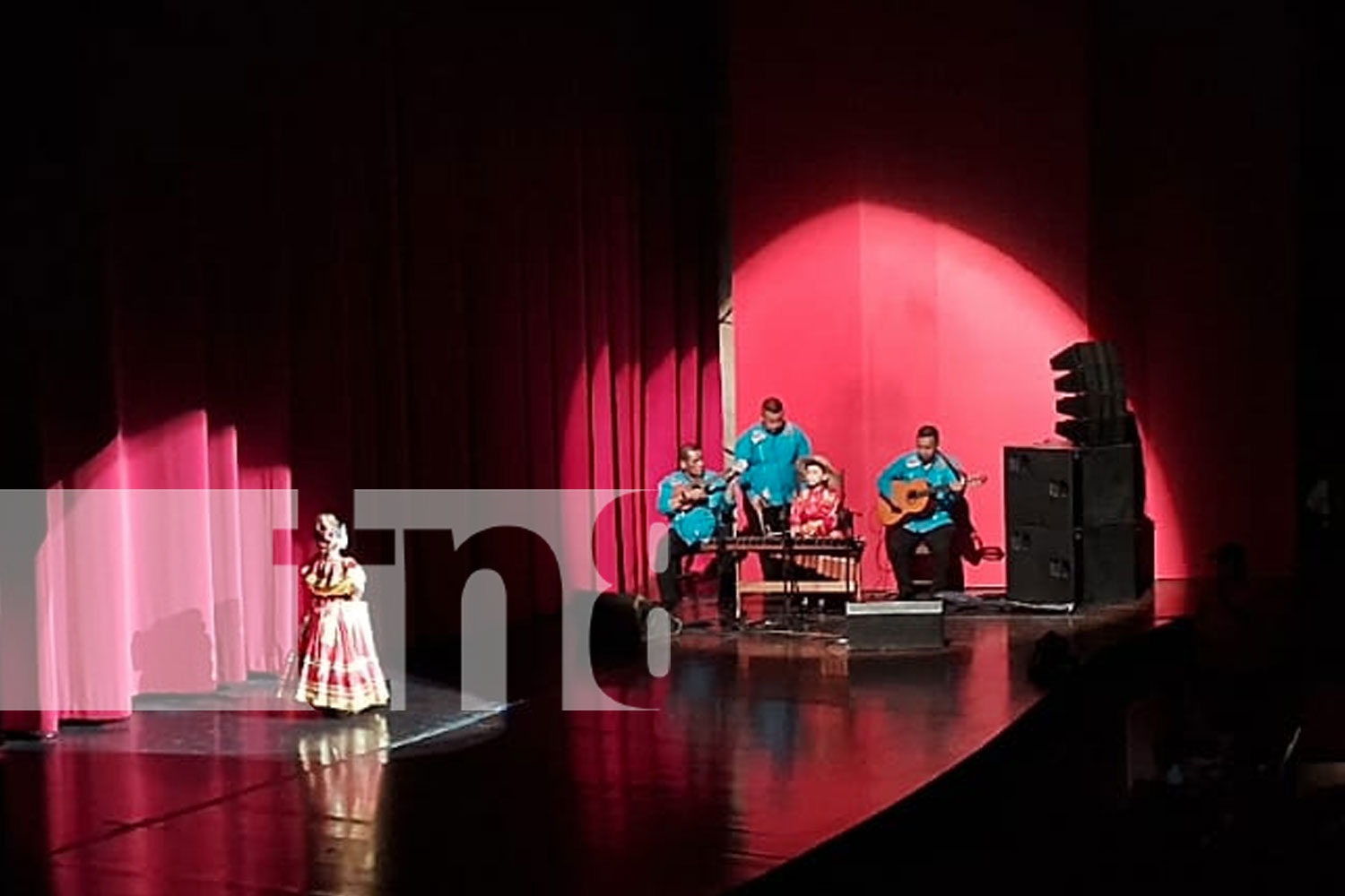 Foto: La gala anual de las mejores parejas del folclore escénico en su cuarta edición tuvo lugar en la sala mayor del teatro nacional Rubén Darío/TN8