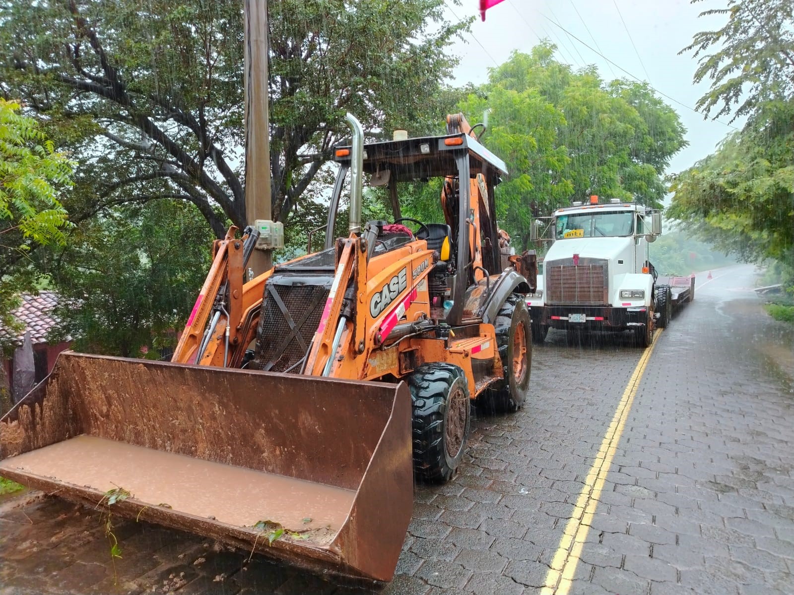 Foto: Rehabilitan puente El Ubuto en San Francisco del Norte por las intensas lluvias