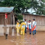 Foto: Lluvias en Rivas provocan crecida de ríos y colapso de viviendas/TN8