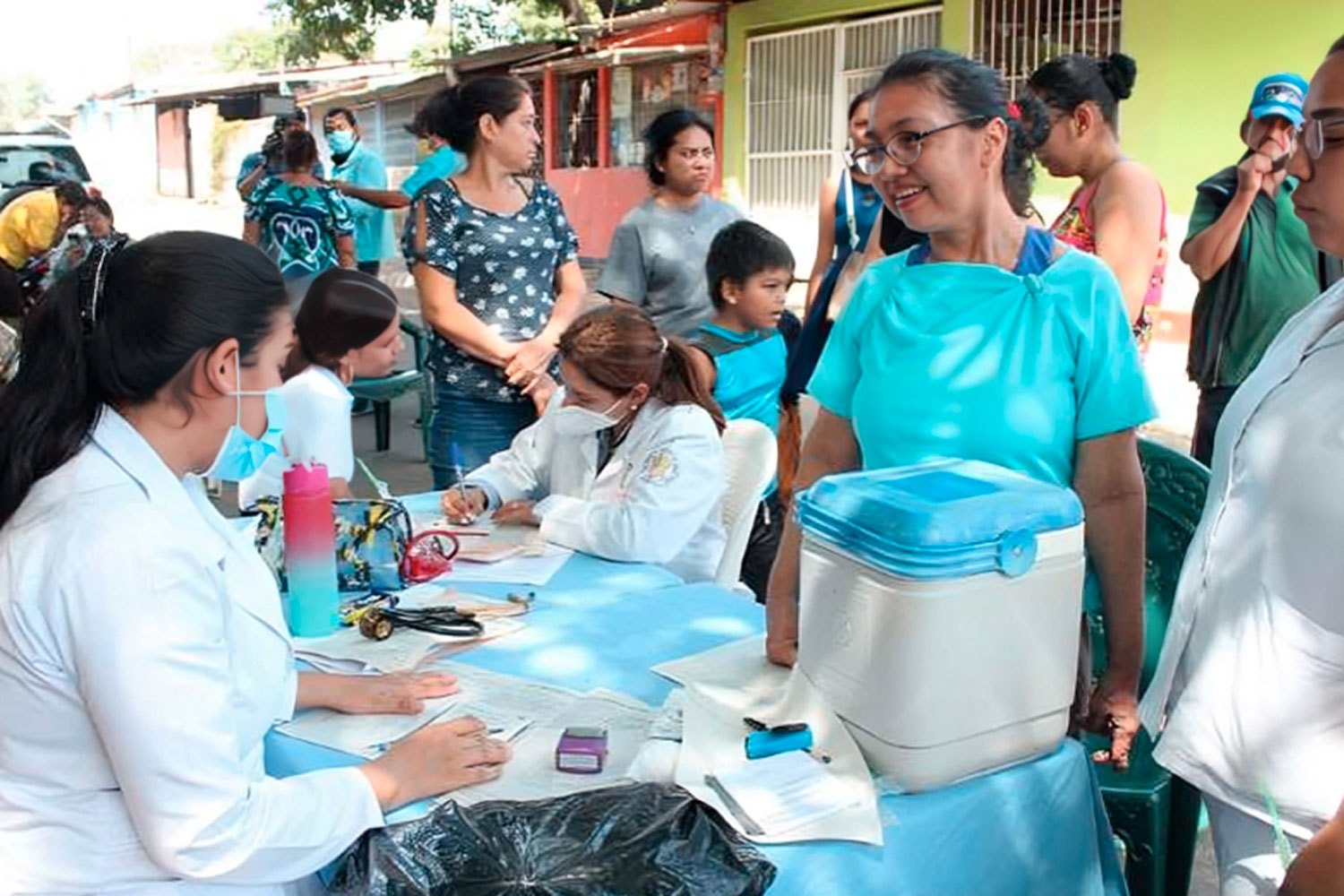 Foto: Ferias de salud en Nicaragua / Cortesía