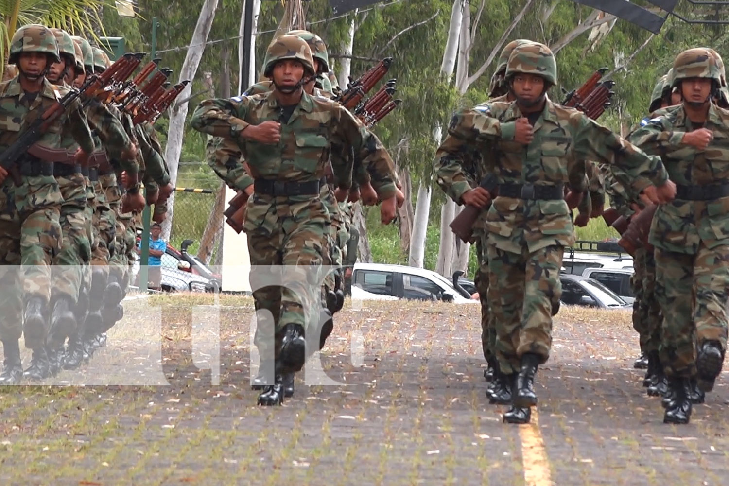 Foto: Sexto Comando Militar Regional celebra 45 años del Ejército de Nicaragua/TN8