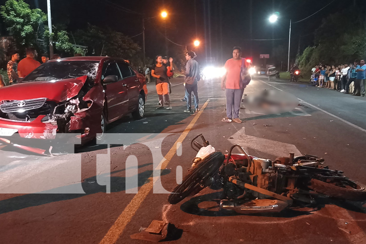 Foto: Joven fallece en accidente de tránsito en la Carretera Masaya-Granada/TN8