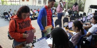 Foto: Proceso de matrículas universitarias en Nicaragua (Archivo)