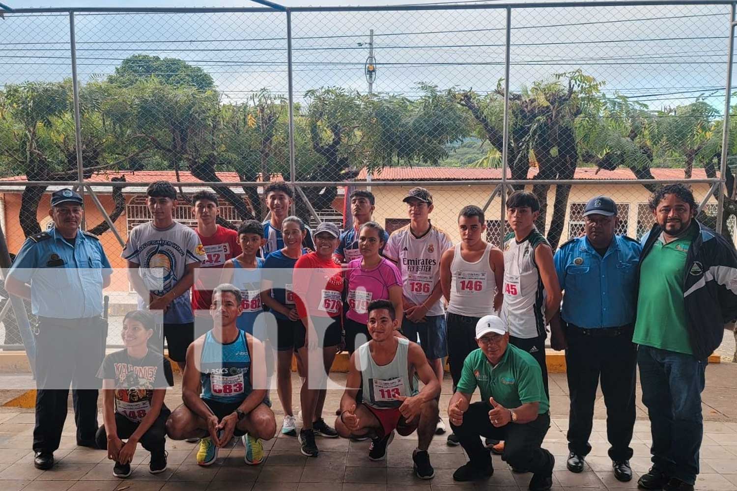 Movimiento Deportivo Alexis Argüello realizaron el maratón Amor a la Patria recorriendo 11 km de carretera