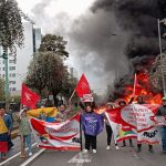 Foto: Crecen las manifestaciones en Martinica por altos precios de los alimentos / Cortesía