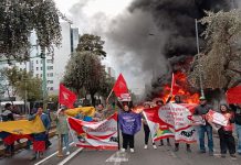 Foto: Crecen las manifestaciones en Martinica por altos precios de los alimentos / Cortesía