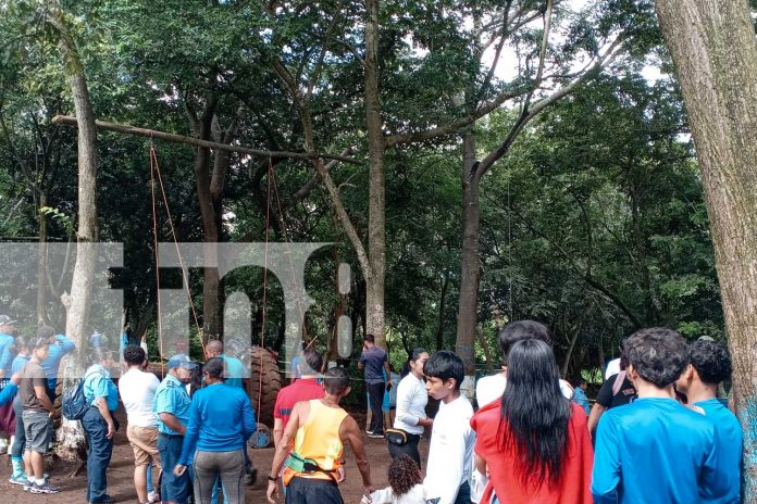 Foto: Retos extremos “Hay Patria”, organizada por la Alcaldía de Managua/TN8