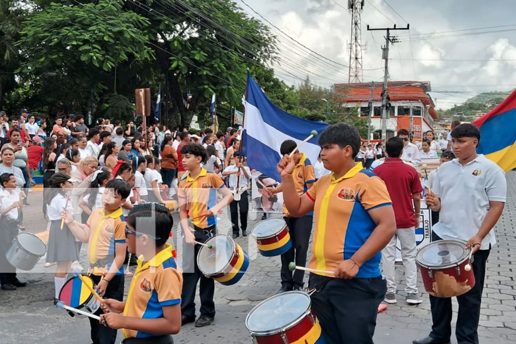 Foto: Desfile patriótico en Bluefields, Masaya y Matagalpa ¡Alegría y orgullo!/TN8