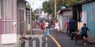 Foto: Alma entrega calles con revestimiento asfáltico en Villa Israel/ TN8