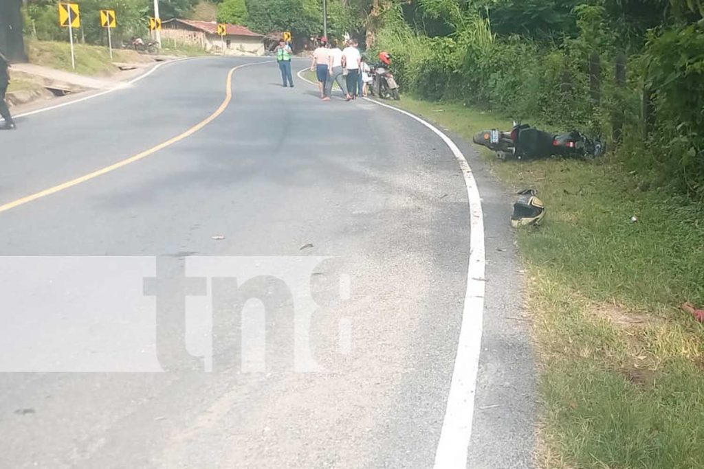 Foto: Fatal accidente de tránsito en Quilalí, Nueva Segovia cobra la vida de dos persona/TN8