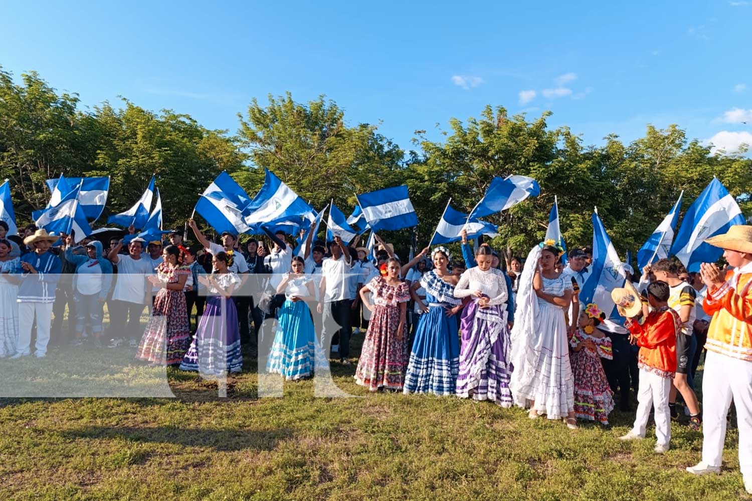 Foto: Jóvenes de Nicaragua conmemoran 168 años de la Batalla de San Jacinto/ TN8