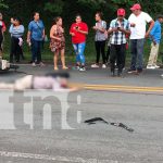 Foto: Motociclista pierde la vida en accidente de tránsito en Acoyapa, Chontales/TN8