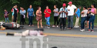 Foto: Motociclista pierde la vida en accidente de tránsito en Acoyapa, Chontales/TN8