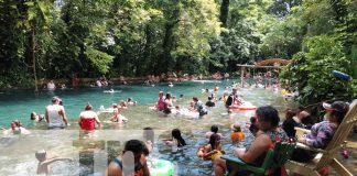 Foto: vacaciones patrias, turistas visitan la siempre bella Isla de Ometepe/TN8